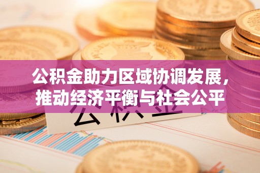 船营公积金助力区域协调发展，推动经济平衡与社会公平