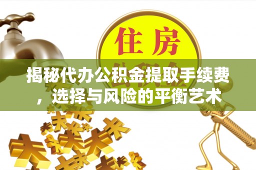 船营揭秘代办公积金提取手续费，选择与风险的平衡艺术
