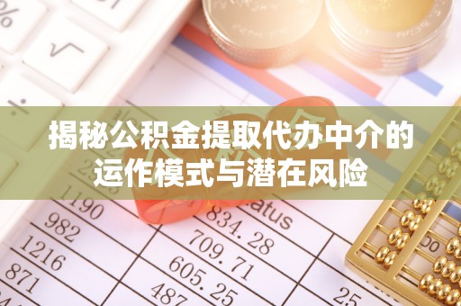 船营揭秘公积金提取代办中介的运作模式与潜在风险