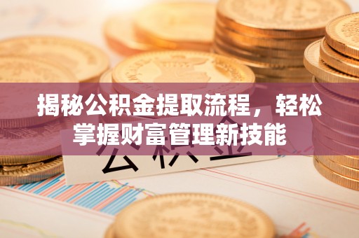船营揭秘公积金提取流程，轻松掌握财富管理新技能