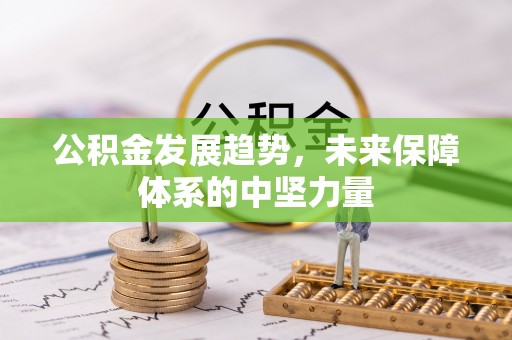船营公积金发展趋势，未来保障体系的中坚力量