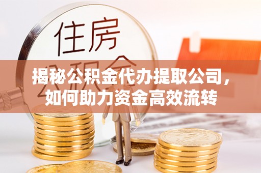 船营揭秘公积金代办提取公司，如何助力资金高效流转