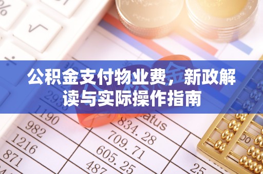 船营公积金支付物业费，新政解读与实际操作指南