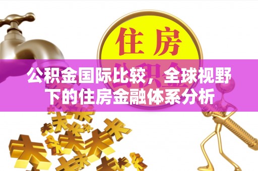 船营公积金国际比较，全球视野下的住房金融体系分析